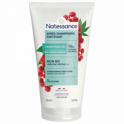 NATESSANCE  Apr&egrave;s-Shampoing Conditionneur Ricin 150ml