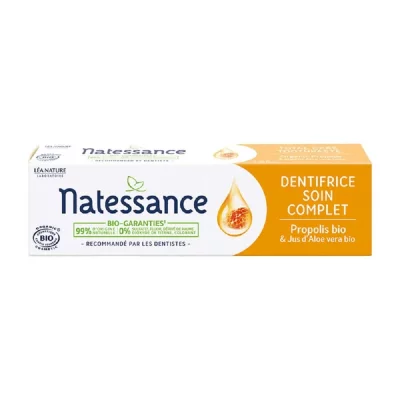 NATESSANCE  Dentifrice Soin Complet Propolis Bio 75 ml