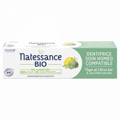 NATESSANCE  Dentifrice Soin Hom&eacute;o Compatible - Tube 75 ml