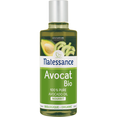 NATESSANCE  Huile d'Avocat Bio 100ml