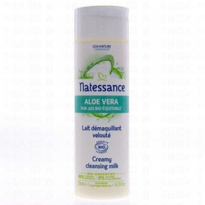NATESSANCE  Lait D&eacute;maquillant Doux Aloe 200ml