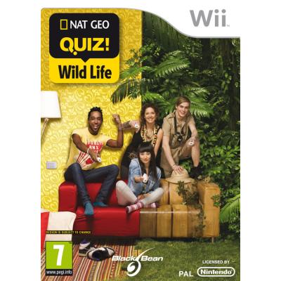 Natgeo Quiz! Wild Life Edtion Espagne Texte Ecran En Francais Wii