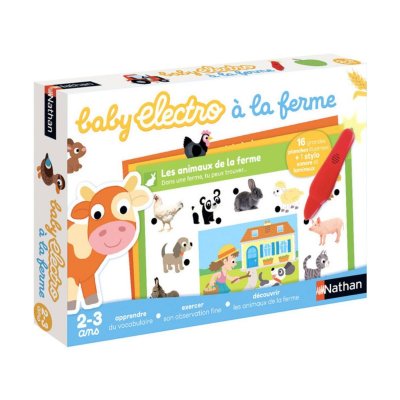 NATHAN  Baby Electro Les Animaux De La Ferme 2.0