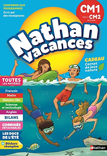 NATHAN VACANCES PRIMAIRE Cahier de Vacances 2018 du CM1 vers le CM2
