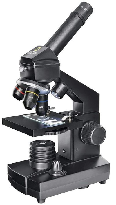 NATIONAL GEOGRAPHIC  40x-1280x Microscope avec Support pour Smartphone