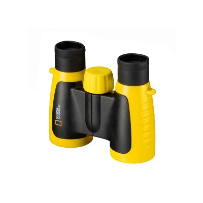 BRESSER National Geographic jumelles 3-30 mm WK-7 junior 10,5 cm jaune/noir