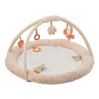  Nattou Tapis d'&eacute;veil pouf arches Mila, Lana et Zo&eacute; beige