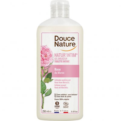 DOUCE NATURE Natur Intim Gel douceur toilette intime Rose du Maroc 