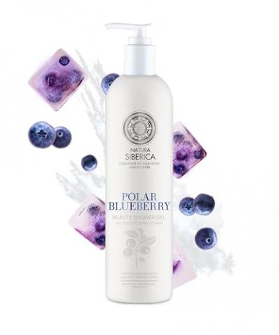 NATURA SIBERICA  Copenhagen Beauty Gel Douche Myrtille Polaire 400 ml