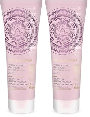 NATURA SIBERICA  Cr&egrave;me Corps Naturelle aux P&eacute;tales de la Toundra 200 ml