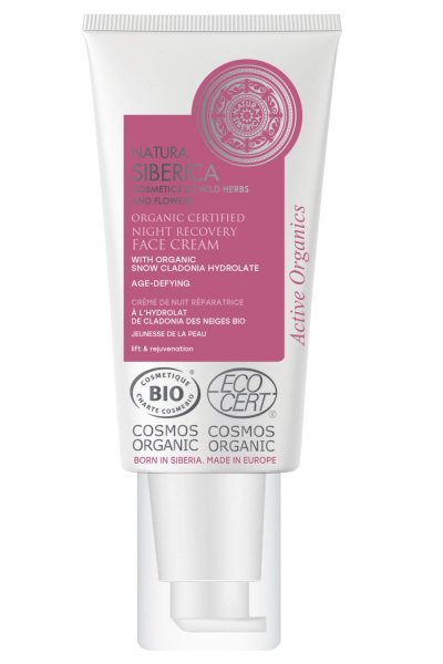 NATURA SIBERICA  Cr&egrave;me de nuit pour le visage 50ml