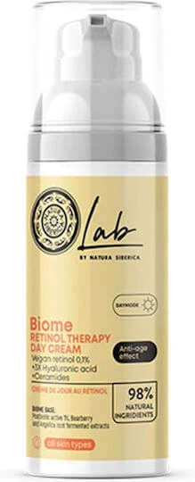 NATURA SIBERICA Natura Sib&eacute;rica - Lab Cr&egrave;me de jour au R&eacute;tinol anti-&acirc;ge 50 ml