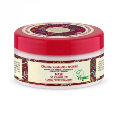 NATURA SIBERICA  Mascarilla Capilar Cabello Te&ntilde;ido 300ml