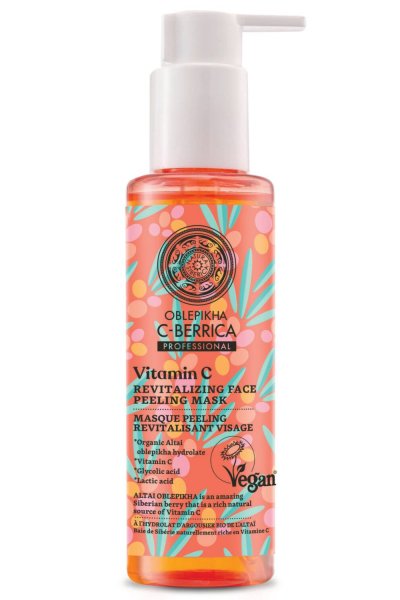 NATURA SIBERICA  Masque exfoliant revitalisant pour le visage 150ml