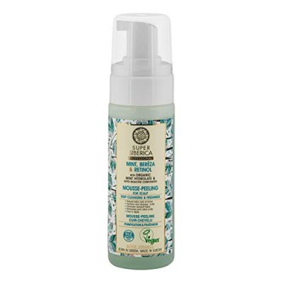 NATURA SIBERICA  mousse peeling pour cheveux gras fra&icirc;cheur et d&eacute;tox