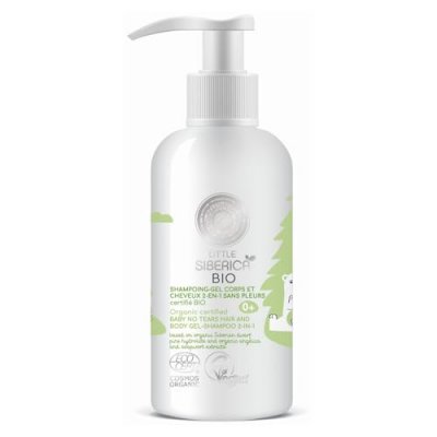NATURA SIBERICA  Nettoyant et shampoing pour b&eacute;b&eacute; sans larmes pour