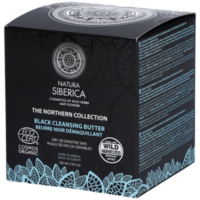 NATURA SIBERICA  Northern Collection D&eacute;maquillant Nettoyant au Beurre