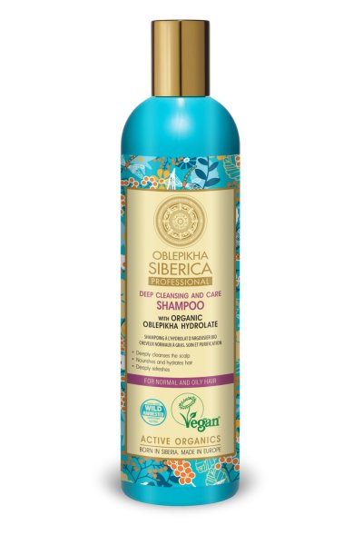 NATURA SIBERICA Natura Sib&eacute;rica Oblepikha Shampoing R&eacute;gulateur 400ml