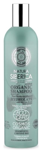 NATURA SIBERICA  shampoing pour cheveux gras volume et fra&icirc;cheur 400