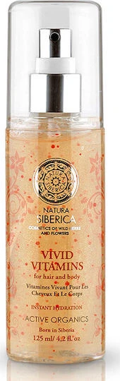 NATURA SIBERICA  Vitamines vivantes pour les cheveux et le corps 125 ml