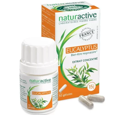 NATURACTIVE  Eucalyptus 30 g&eacute;lules 30 g&eacute;lules