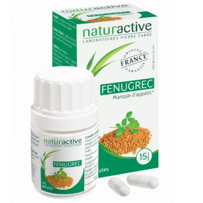 NATURACTIVE  Fenugrec 30 G&eacute;lules - Bo&icirc;te 30 g&eacute;lules