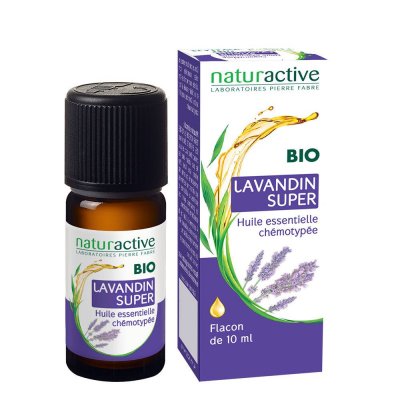 NATURACTIVE  Huile essentielle de lavandin super bio flacon 10ml