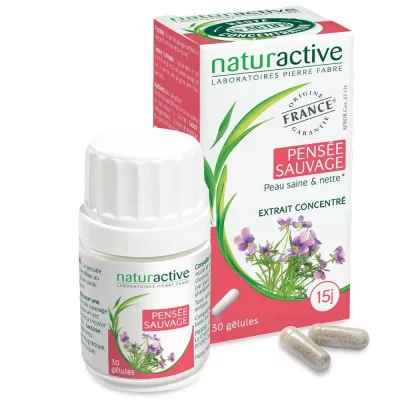 BAULE VOLANTE & FIOR DI LOTO NATURACTIVE Pens&eacute;e sauvage 30 g&eacute;lules 30 g&eacute;lules
