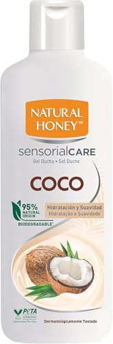 NATURAL HONEY  Gel douche &agrave; la noix de coco 600 ml