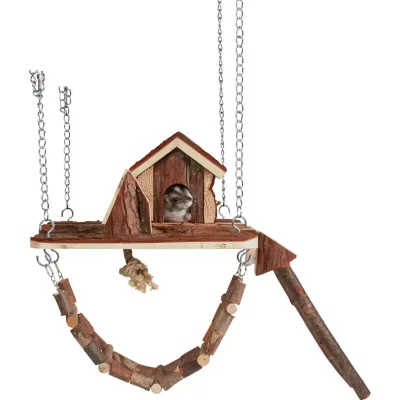 TRIXIE Natural Living Aire De Jeu Janne, 26 &times; 22 Cm - Mon Animalerie
