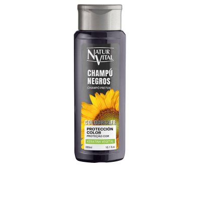 NATURVITAL Naturaleza Y Vida Colorsafe Shampoing Noir 300ml
