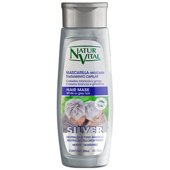 NATURVITAL Naturaleza y Vida Masque Cheveux Argent Blanc Ou Gris 300 ml