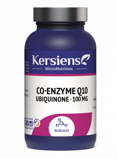 KERSIENS Nature Attitude Coenzyme Q10 100 mg - 30 G&eacute;lules - Pot 30 g&eacute;lules
