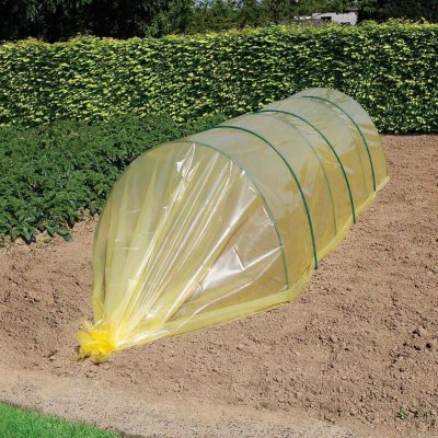 OUTIROR Nature - Film de tunnel pour culture 2,5 x 10 m Jaune 6030212 Jaune