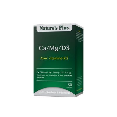 NATURES PLUS Nature's Plus Ca/Mg/D3 - 30 Comprim&eacute;s