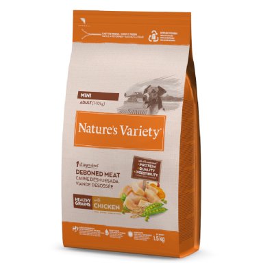 NATURE S VARIETY Nature's Variety Original Mini Adult poulet pour chien - 3 x 1,5 kg