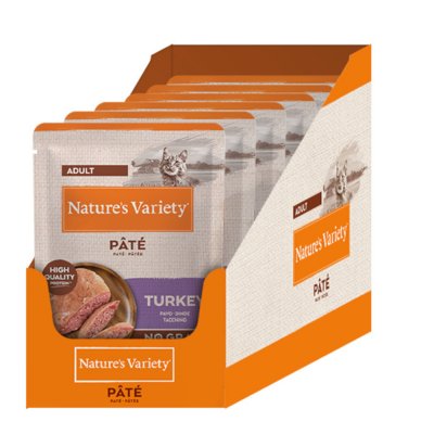 NATURE S VARIETY Nature's Variety Original Pat&eacute; No Grain, Dinde - P&acirc;t&eacute;e Pour Chat