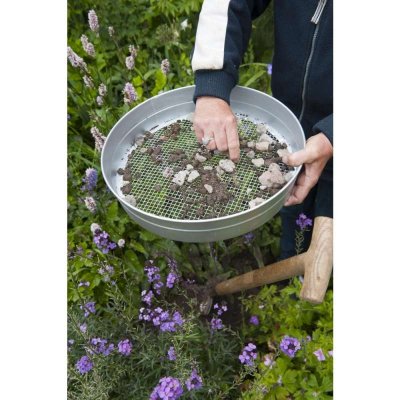 NATURE  Tamis pour terre - maille 6 mm