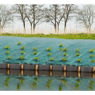 NATURE  Toile de paillage paysages - vert 90 gr/m&sup2;- 3,3x5m