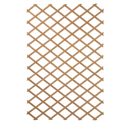 NATURE  - Treillis extensible en bois l 100x200cm - Marron