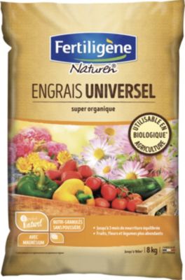 NATUREN  - Engrais complet super organique / Sac 8 kg