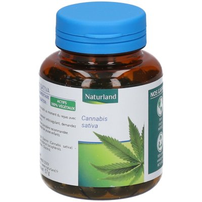 NATURLAND  Cannabis Sativa 90 Capsules - Pot 90 capsules