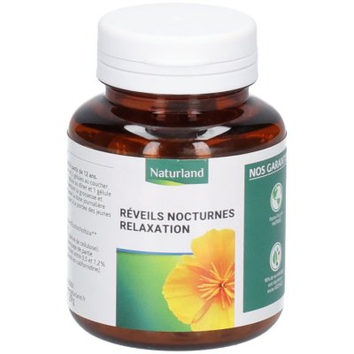NATURLAND  Escholtzia 75 V&eacute;g&eacute;caps - Bo&icirc;te plastique 75 v&eacute;g&eacute;caps