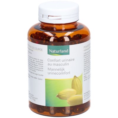 NATURLAND  Huile de P&eacute;pins de Courge 180 Capsules - Pot 180 capsules