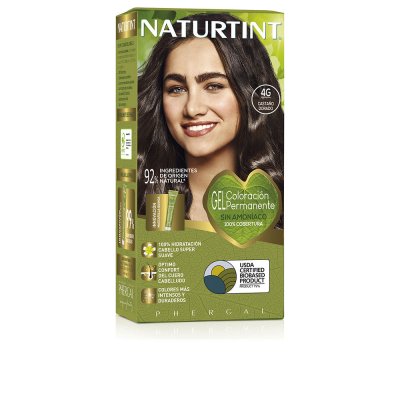 NATURTINT  Coloration permanente des cheveux Ch&acirc;taigne Dor&eacute;e 4G