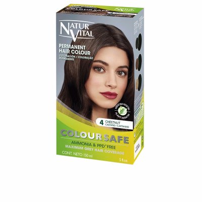 NATURVITAL  Coloursafe Coloration Permanente 4Brown 150ml