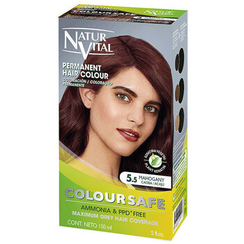 NATURVITAL  Coloursafe Couleur Permanente Pour Cheveux 5.5 Auburn 150ml