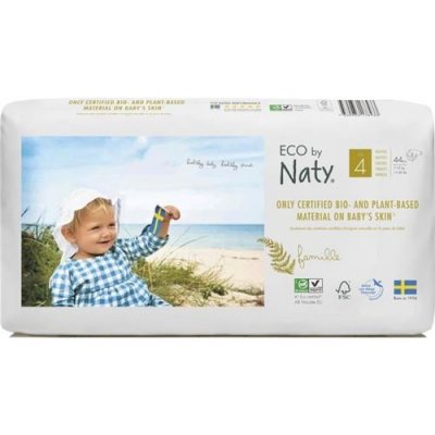 NATY  by Nature Babycare - Couches Taille 4 - Pack &Eacute;conomique