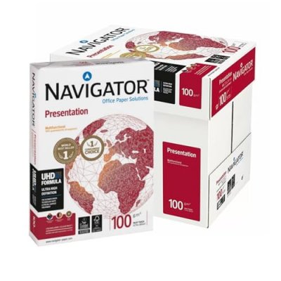 Navigator PRESENTATION papier jet d'encre A4 (210x297 mm) Mat 500 feuilles Blanc