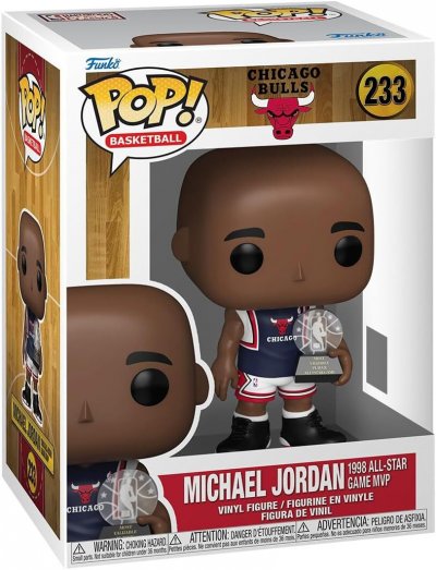 FUNKO NBA Legends - Figurine POP! Bulls Michael Jordan (1998 ASG MVP) 9 cm